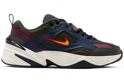 Nike M2K Tekno Midnight Navy Bordeaux Men's 